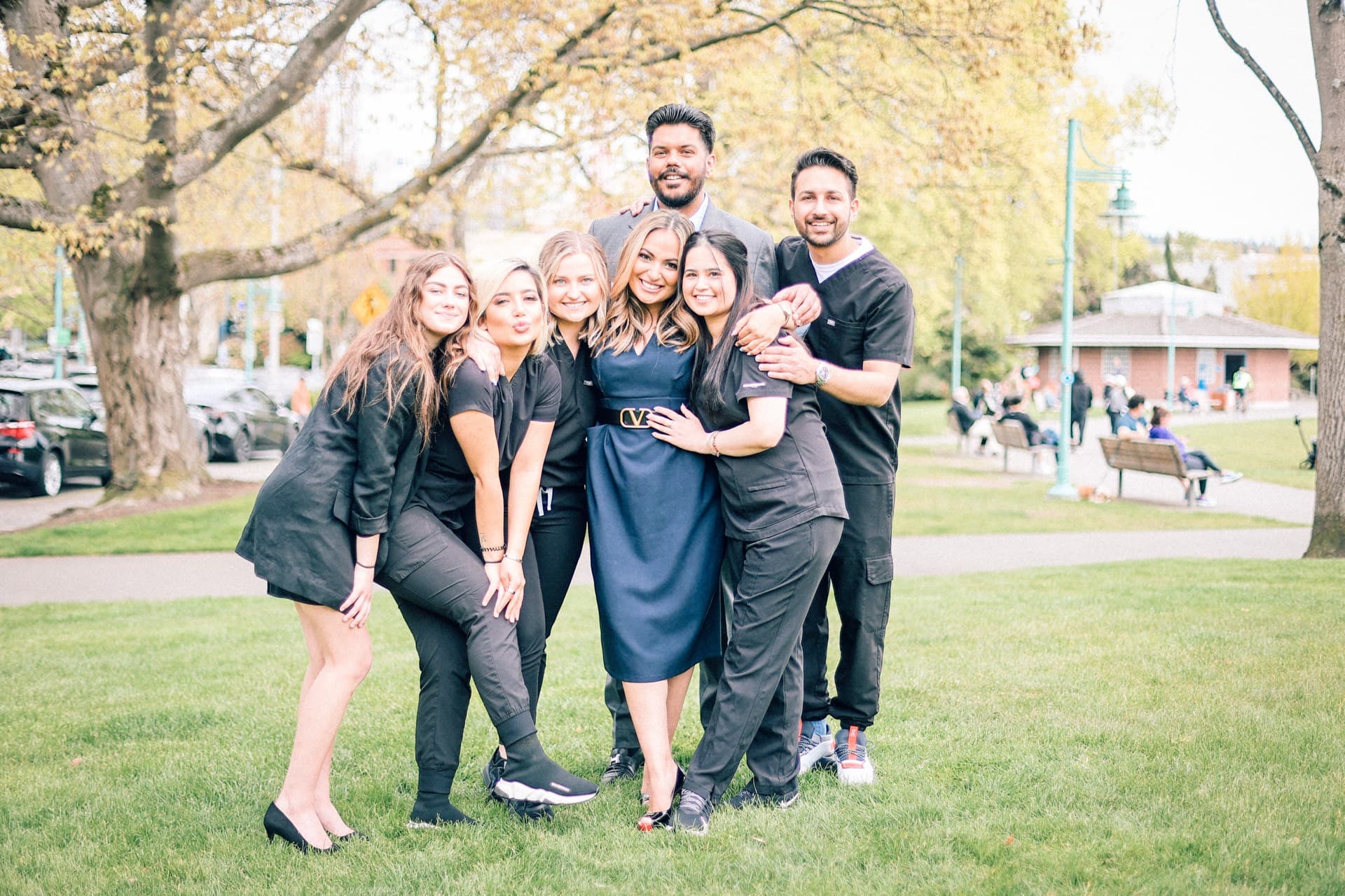 Dr. Sheena Gaur and her dental team in Kirkland, WA