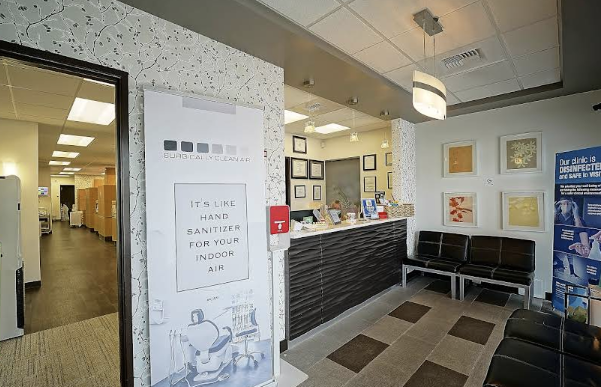 Front office of Kirkland Premier Dentistry